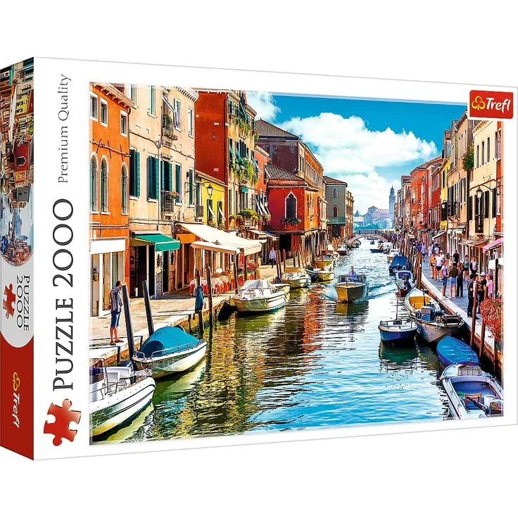 Trefl TR27110 Venedig 2000 Teile, Premium Quality, für Erwachsene und Kinder ab 12 Jahren Puzzle, Farbig – Bild 1