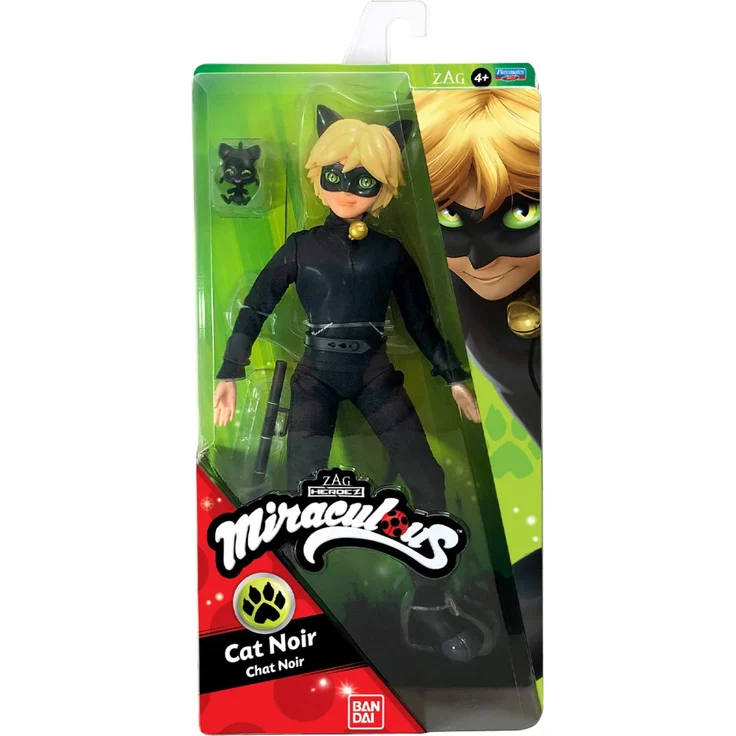 Bandai - Miraculous - Puppe - Cat Noir - 26 cm große Ankleidepuppe - P50002 - Preisvergleich – Bild 5
