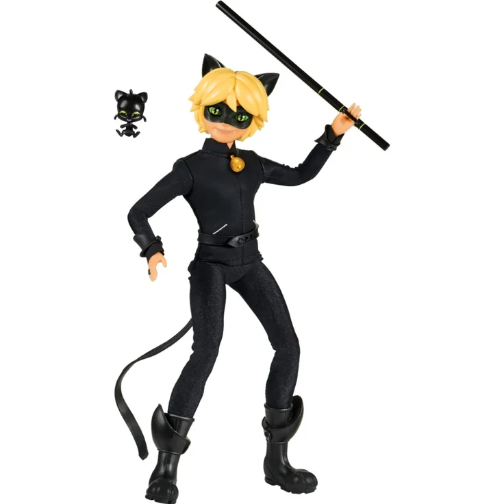 Bandai - Miraculous - Puppe - Cat Noir - 26 cm große Ankleidepuppe - P50002 - Preisvergleich – Bild 4