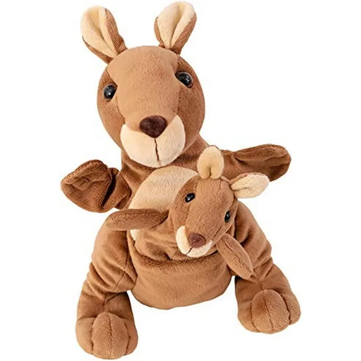 Beleduc 40450 - Mutter & Kind Handpuppe Kanga & Juju, Bewährt im Kindergarten