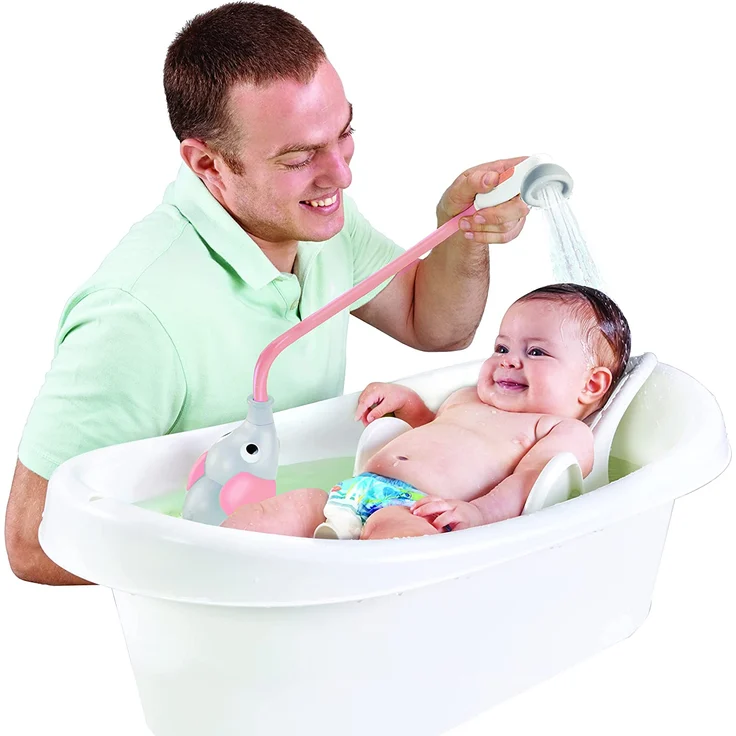 Yookidoo Babydouche Olifant Roze 2022 – Bild 2