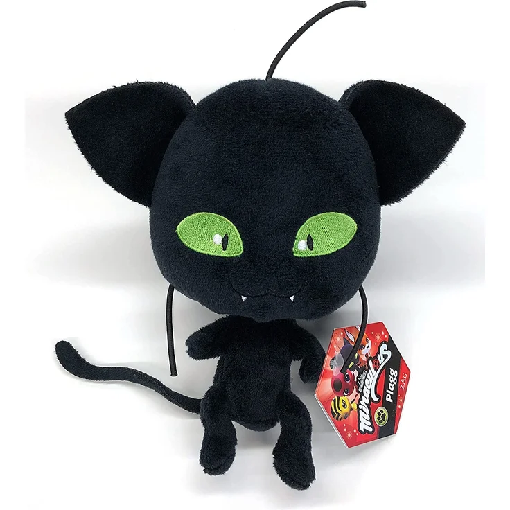 Bandai - Miraculous - Weiches Stofftier 15cm - Plagg - P50692 – Bild 2
