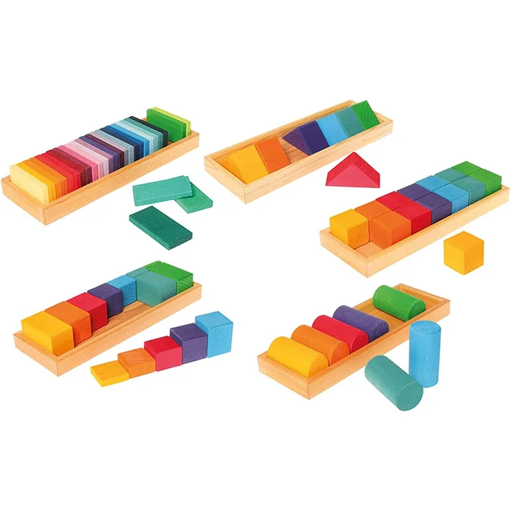 Grimms 10065 Bauset Formen und Farben Set 1