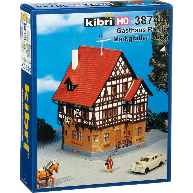 kibri 38744 H0 Gasthaus Roeßle Markgraefl