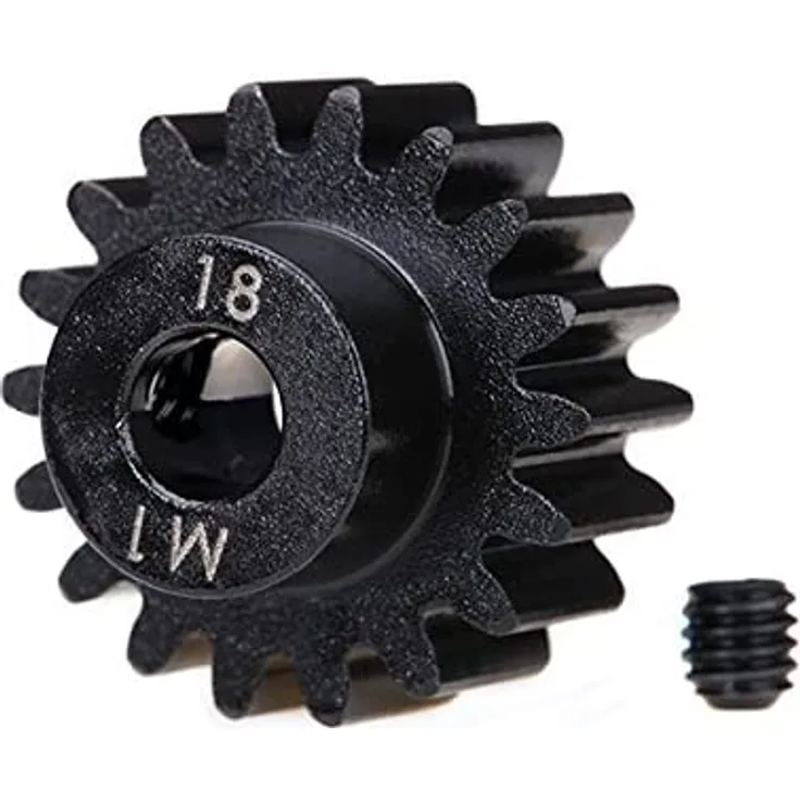 Traxxas Motorritzel extra hart 18 Zähne Modul 1 für 5mm Welle TRX6491R X-Maxx 8