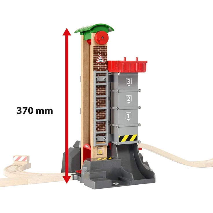 BRIO World 'Großes Lagerhaus-Set mit Aufzug', ab 3 Jahren, 32 Teile – Bild 11