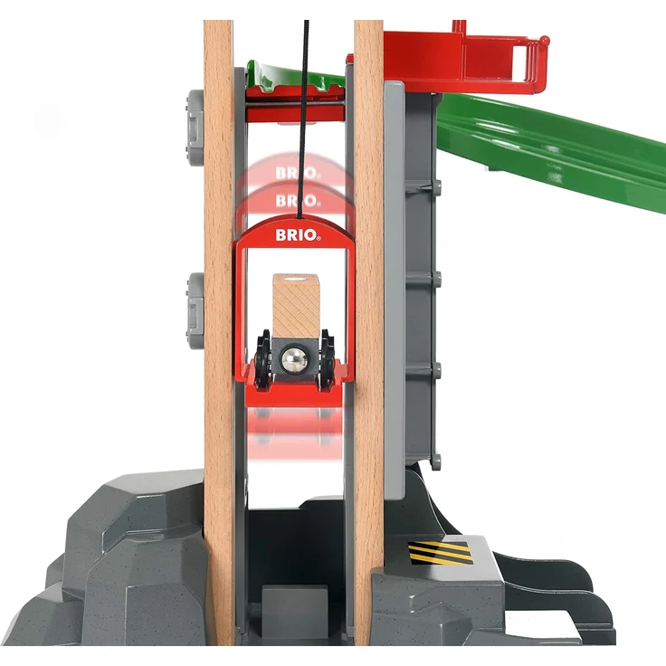 BRIO World 'Großes Lagerhaus-Set mit Aufzug', ab 3 Jahren, 32 Teile – Bild 7