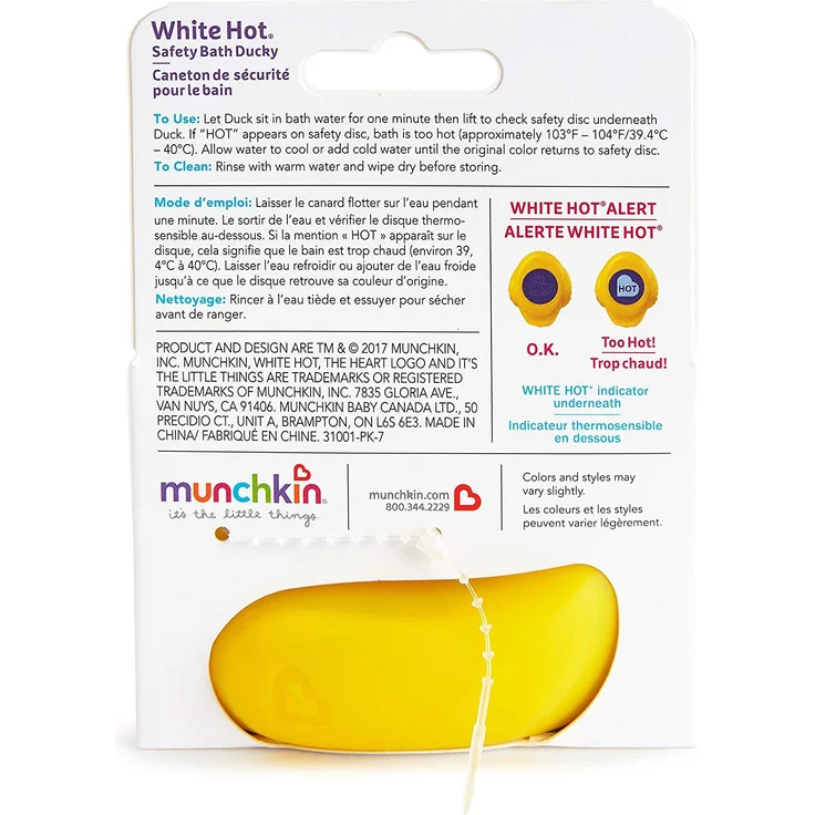 Munchkin - Badeente mit White Hot-Wärmesensor - Preisvergleich – Bild 7