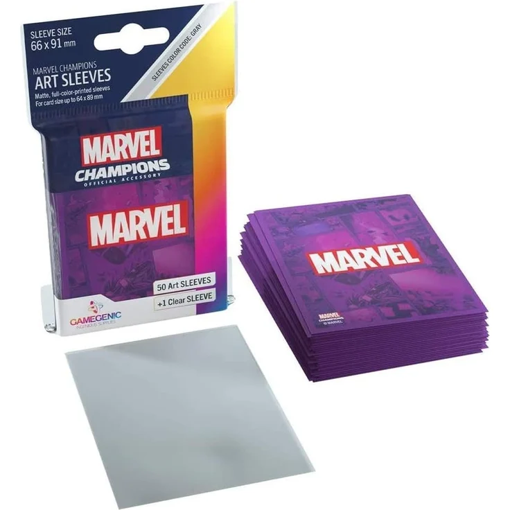 Marvel Champions: Art-Sleeves – Marvel Purple (50 Stk. ) – Bild 2