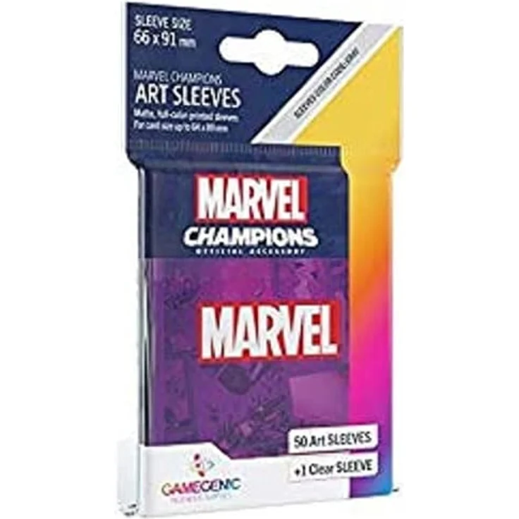 Marvel Champions: Art-Sleeves – Marvel Purple (50 Stk. ) – Bild 1