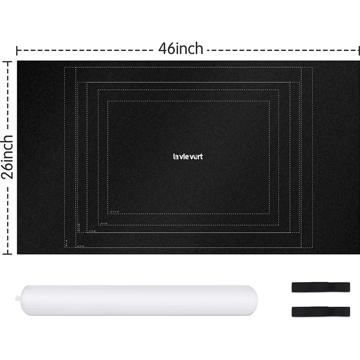 LAVIEVERT Puzzlematte zur Aufbewahrung von Puzzles mit Hilfsleine für bis zu 1. 500 Teile, Puzzle-Sparer für Erwachsene und Kinder, umweltfreundliches Material – Bild 6