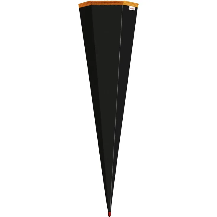 Roth Rohling Schultüte - 85cm Eckig Schwarz