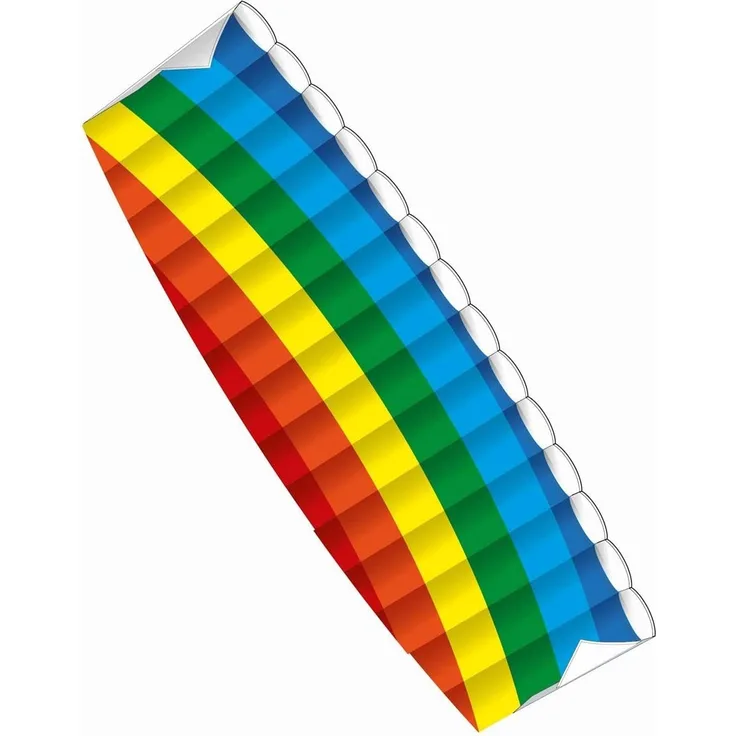 Paul Günther 1038 - Lenkbarer Parafoil-Drachen Dynamic, Lenkdrachen aus reißfestem Ripstop-Polyester für Kinder ab 10 Jahre, mit Lenkrollen und Fluganleitung, ca. 140 x 54 cm groß