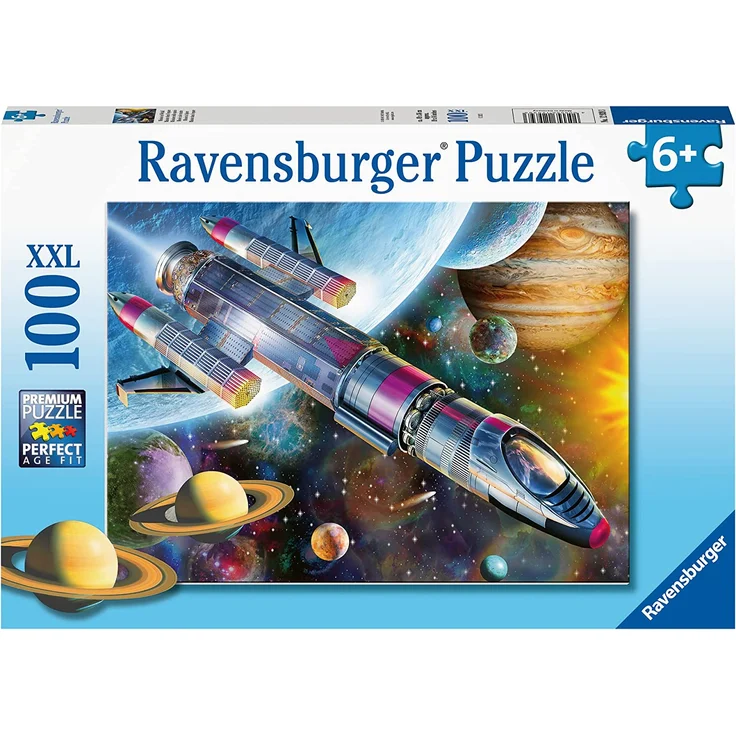 Ravensburger Kinder Puzzle XXL 100 Teile Mission im Weltall - Preisvergleich – Bild 1
