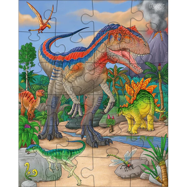 Haba 303377 - Puzzles Dinosaurier, Spiel – Bild 4