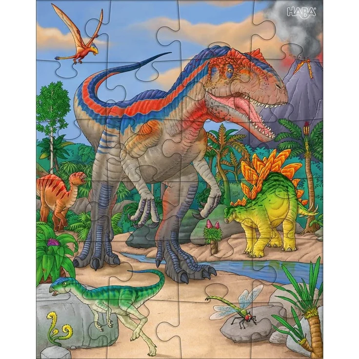 Haba 303377 - Puzzles Dinosaurier, Spiel – Bild 8