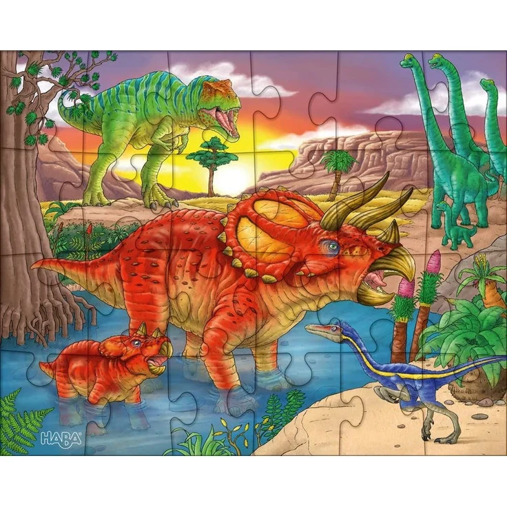 Haba 303377 - Puzzles Dinosaurier, Spiel – Bild 6