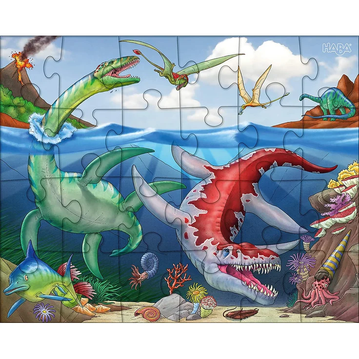 Haba 303377 - Puzzles Dinosaurier, Spiel – Bild 7