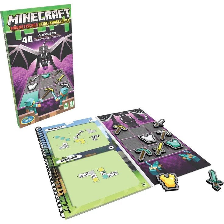 Ravensburger Thinkfun Minecraft Magnetisches Reise-Knobelspiel – Bild 6