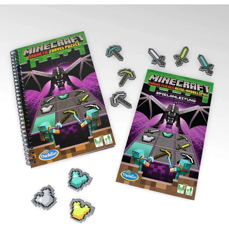 Ravensburger Thinkfun Minecraft Magnetisches Reise-Knobelspiel – Bild 8