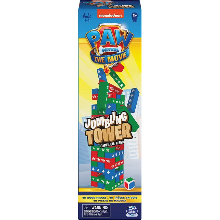 PAW Patrol: Der Kinofilm - Wackelturm, Geschicklichkeitsspiel mit Motiven aus dem PAW Patrol Kinofilm