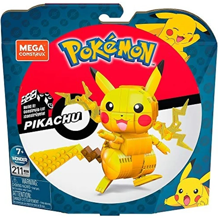 Mattel GMD31 Mega Construx Pokémon Pikachu – Bild 4