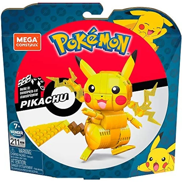 Mattel GMD31 Mega Construx Pokémon Pikachu – Bild 6