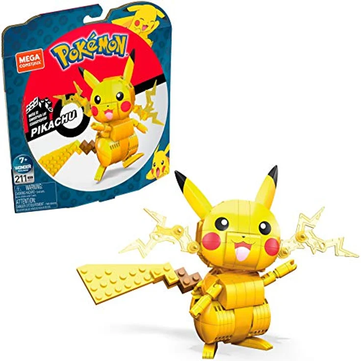 Mattel GMD31 Mega Construx Pokémon Pikachu – Bild 1