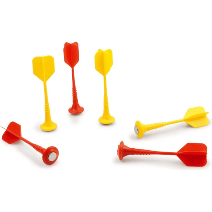 Scratch 6182102 - Ersatzteilset 6 Darts, rot/gelb – Bild 2