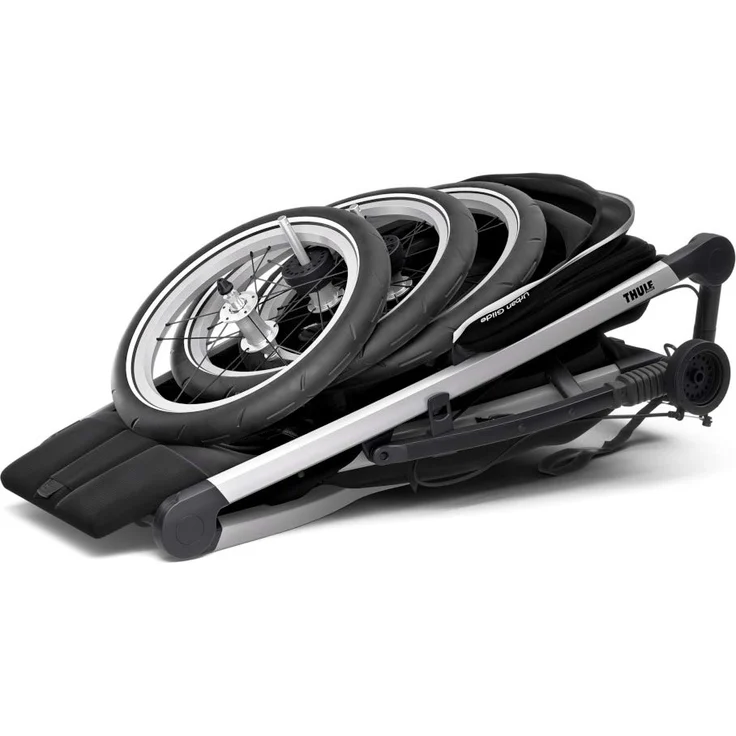 Thule 'Glide2' Sportkinderwagen Jet Black 2020 – Bild 6