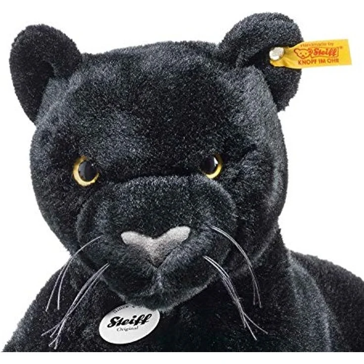 Steiff 84072 Nero Schlenker Panther 40 schwarz lieg. Hase – Bild 2