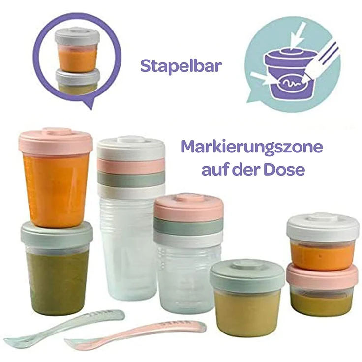 Béaba Clip-Portionsbehälter-Set Erste Mahlzeit – Bild 2