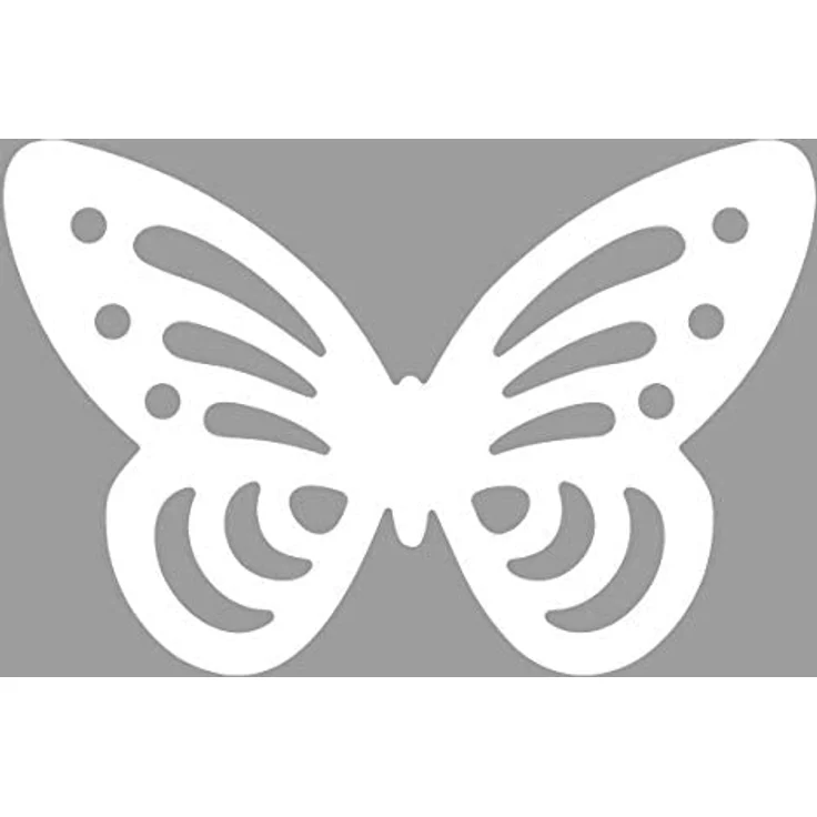 Rayher Hobby 69075000 Silhouetten-Stanzer, Schmetterling, 4,6 x 3cm, geeignet für Papier/Karton bis zu 200g/m² – Bild 3