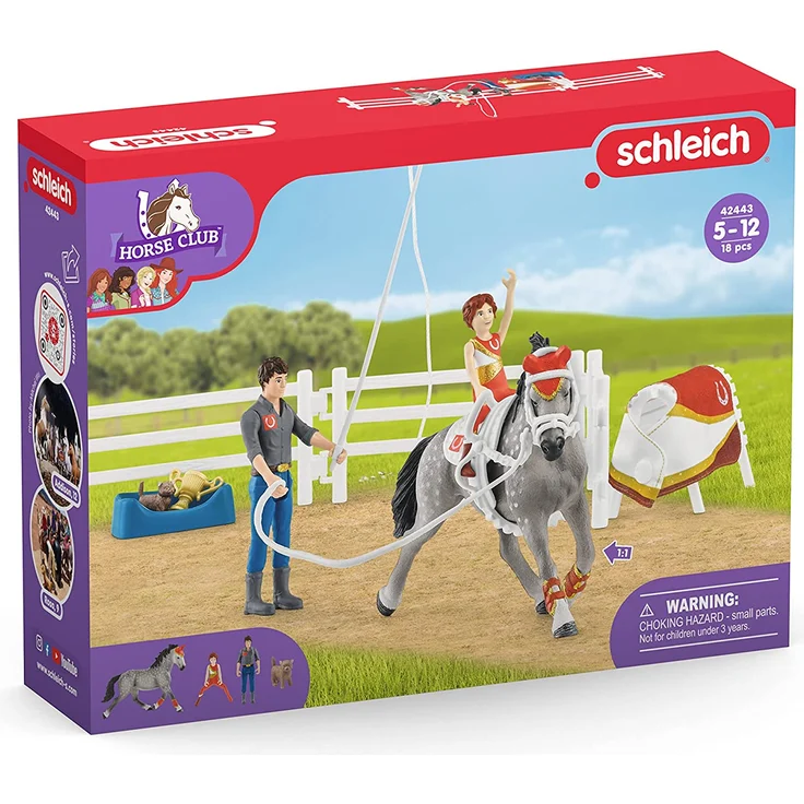 Schleich Horse Club 42443 'Mias Voltigier-Reitset', ab 5 Jahren, 18 Teile - Preisvergleich – Bild 19