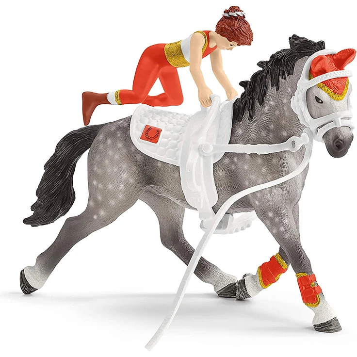 Schleich Horse Club 42443 'Mias Voltigier-Reitset', ab 5 Jahren, 18 Teile - Preisvergleich – Bild 5
