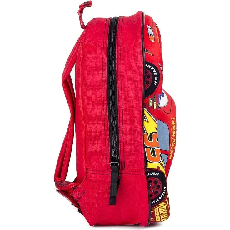 Disney 760 8462 1 x Cars   Lightning McQueen 'Piston Cup Champion' 3D-Effekt Auto 31 cm Rucksack – Bild 2