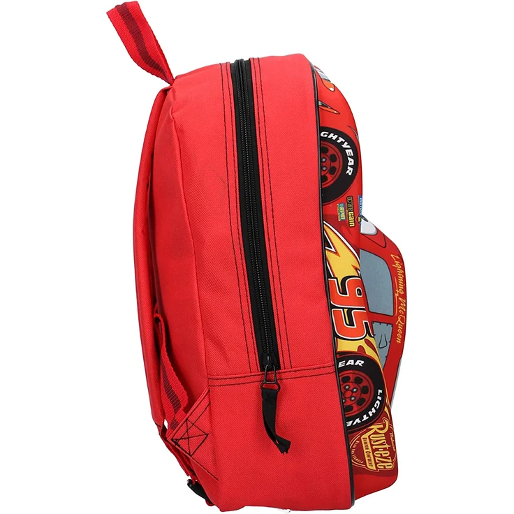 Disney 760 8462 1 x Cars   Lightning McQueen 'Piston Cup Champion' 3D-Effekt Auto 31 cm Rucksack – Bild 5