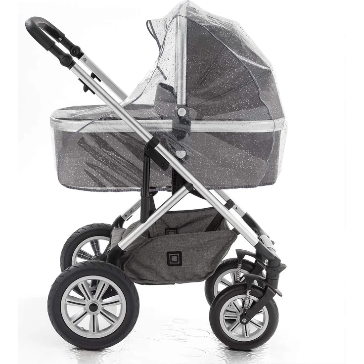 Zamboo Universal Komfort Regenschutz für Kinderwagen/Babywannen - gute Luftzirkulation, Sichtfenster mit Vordach, Schadstofffrei - Preisvergleich – Bild 5