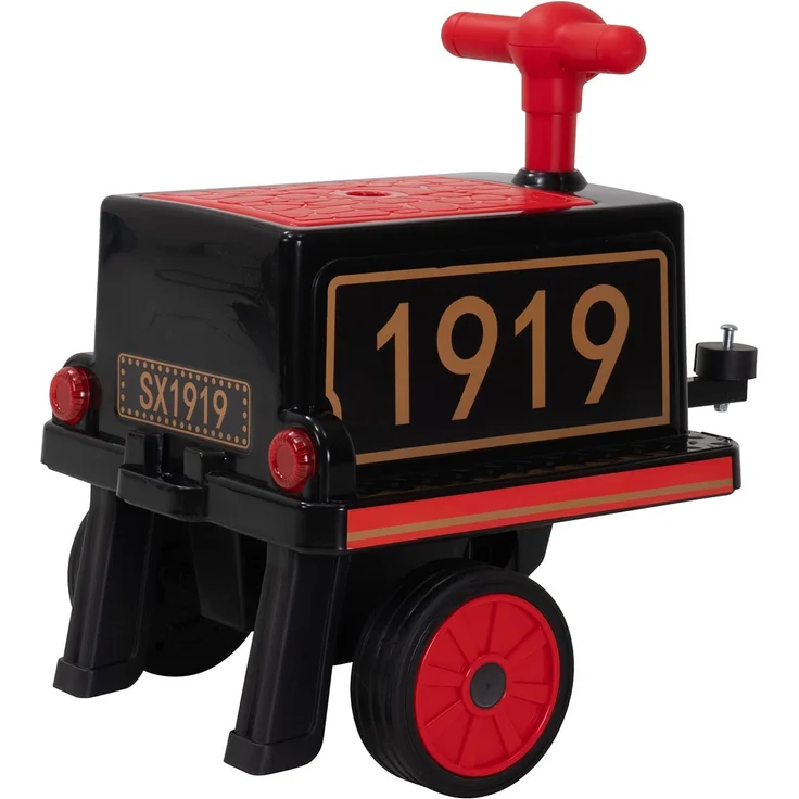 Anhänger für Kinder-Elektrozug Kindereisenbahn Elektrisch Zug Retro-Design – Bild 7