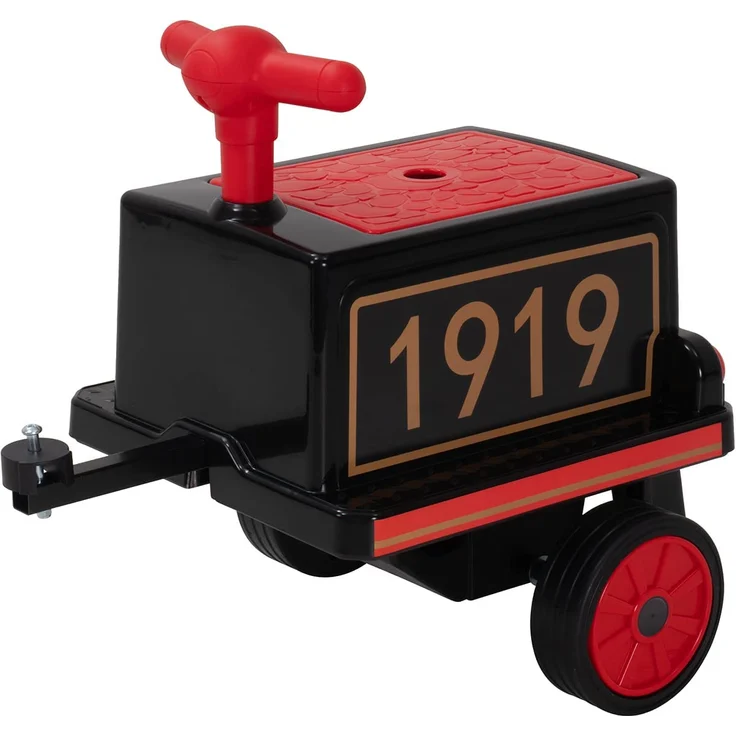 Anhänger für Kinder-Elektrozug Kindereisenbahn Elektrisch Zug Retro-Design – Bild 6