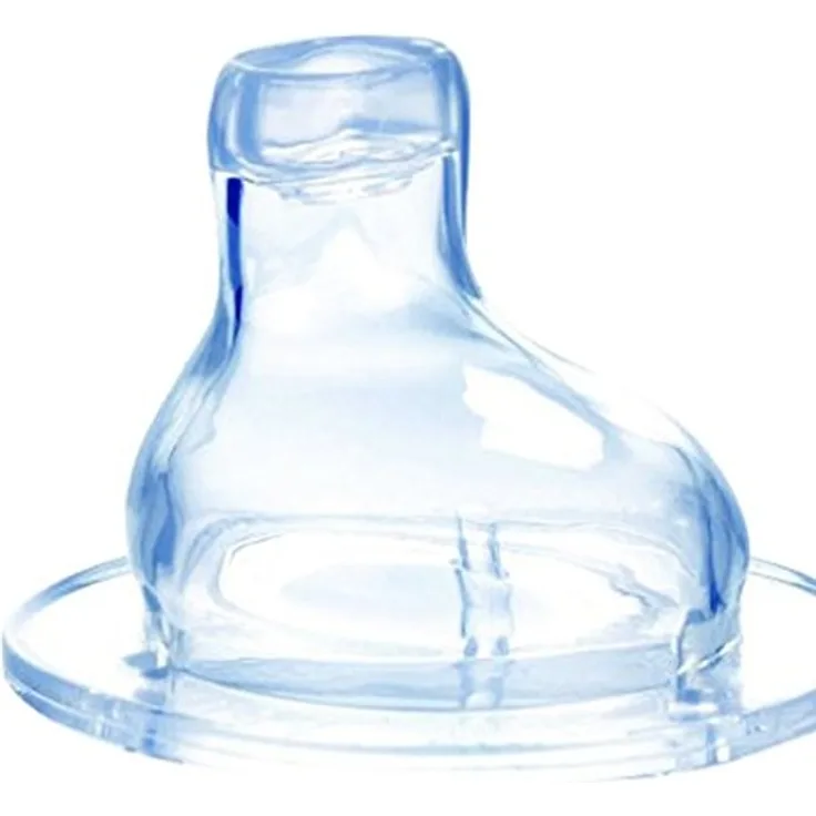 Nuby silikon-Tüllen Vari-Flo transparent 2 Stück