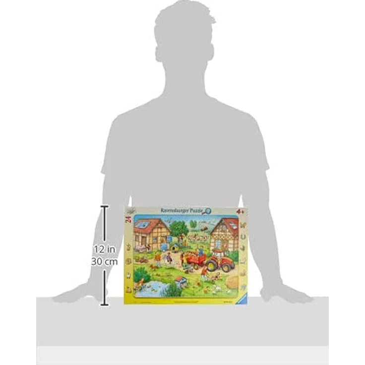 Ravensburger Rahmenpuzzle 24 Teile Mein kleiner Bauernhof - Preisvergleich – Bild 4