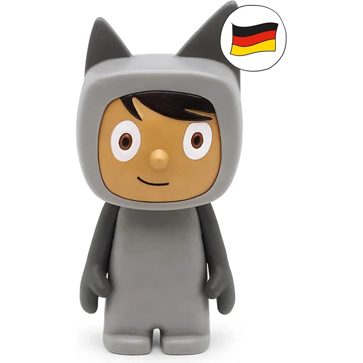 Tonies 'Kreativ-Tonie Anthrazit (Hellbraun)', Hörfigur mit 90 Minuten Speicherkapazität für deine Musik, Geschichten, Hörbücher und eigene Audiodateien, ab 3 Jahren