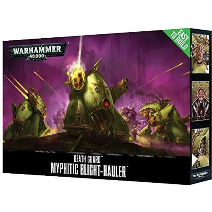 Games Workshop 99120102080 ETB Death Guard myphitic Blight-Hauler Tischplatte und Miniatur-Gaming