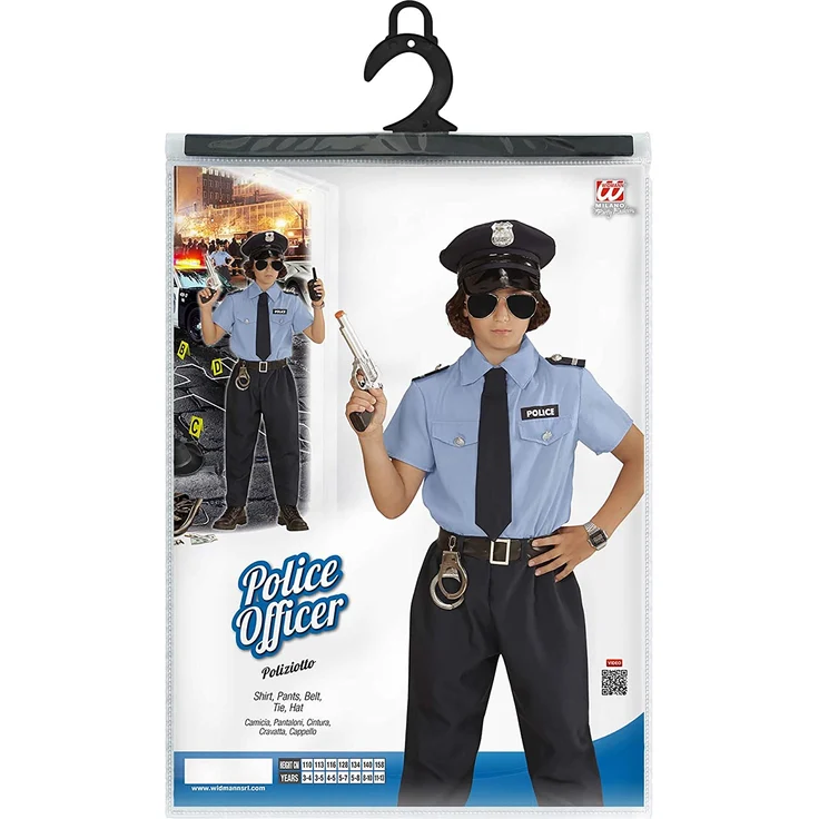 Widmann - Kinderkostüm Polizist – Bild 2