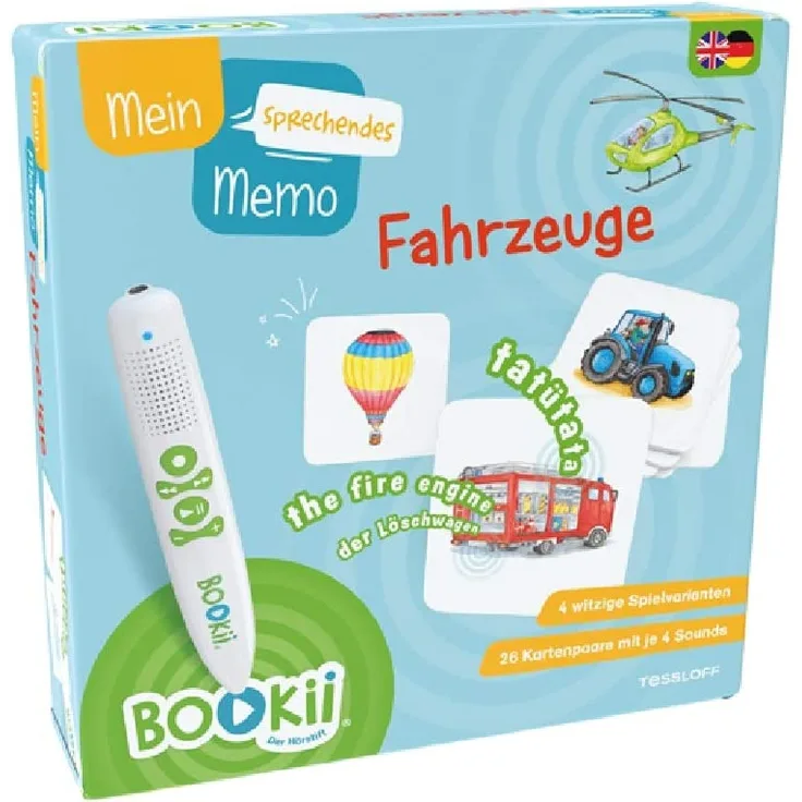 Tessloff Verlag Ragnar Tessloff GmbH & Co. KG BOOKii® Mein sprechendes Memo Fahrzeuge