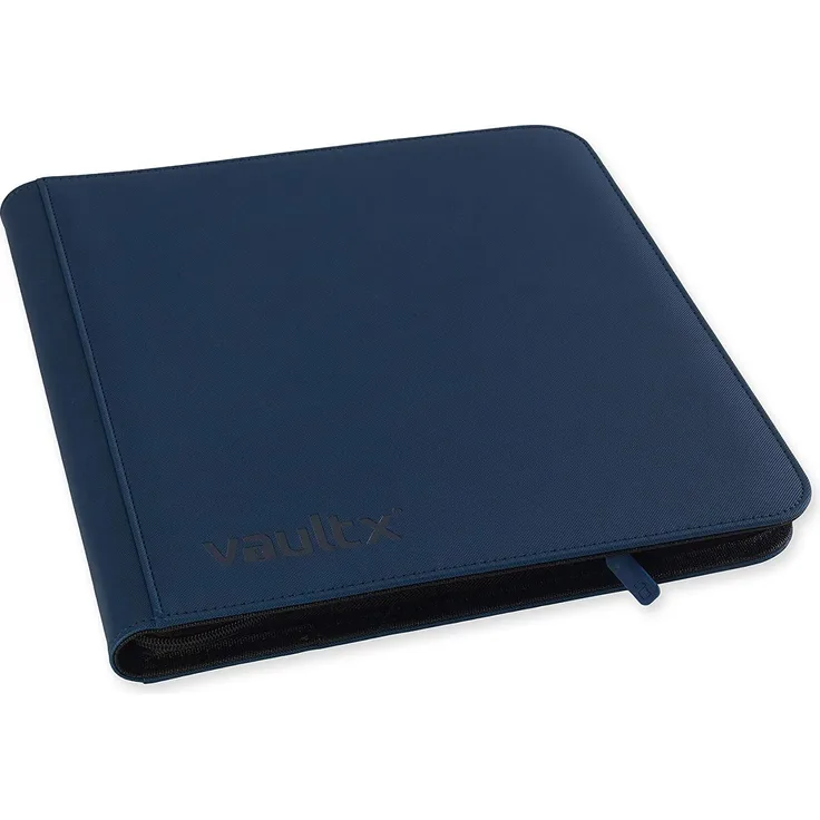 Vault X Premium eXo-Tec Zip Heftmappe - 12 Fächer Sammelkarten Trading Cards Mappe - 480 Fächer mit Seitenöffnung für Spielkarten zum sammeln und tauschen