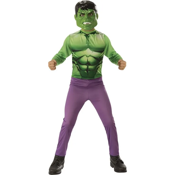 Avengers – Hulk Kostüm, Mehrfarbig, L (Rubie 's 640922-l)