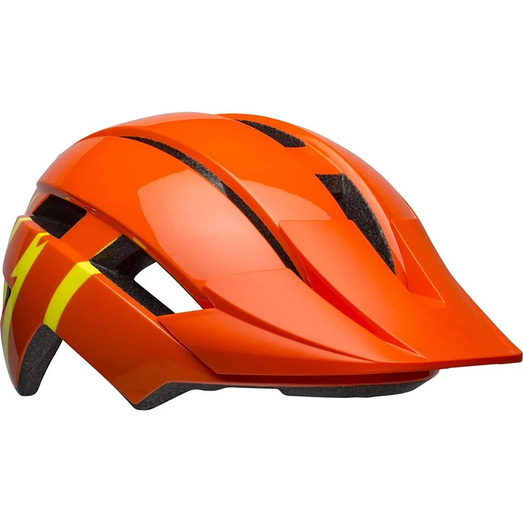 Bell Kinderfahrradhelm 'Sidetrack II Mips' orange/gelb, Kopfumfang 47-54 cm – Bild 3