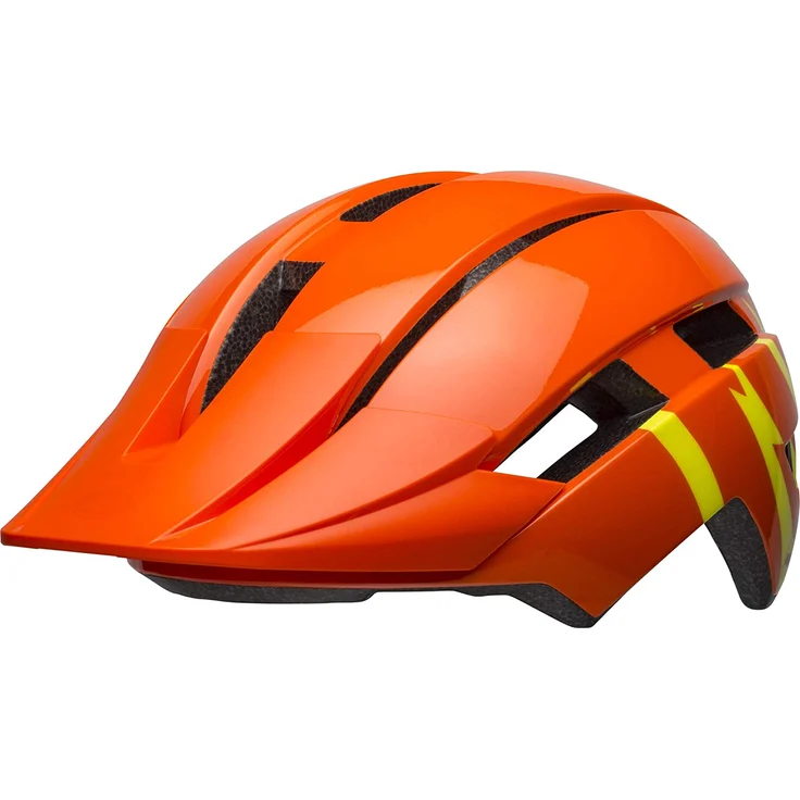 Bell Kinderfahrradhelm 'Sidetrack II Mips' orange/gelb, Kopfumfang 47-54 cm – Bild 4